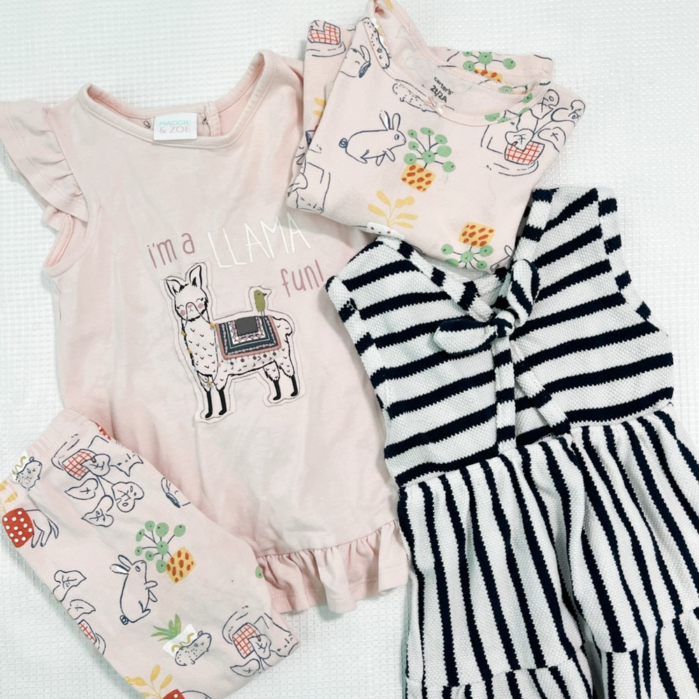 2T Spring/Summer Bundle Carter’s | Vince Camuto + Maggie + Zoe (3pc)